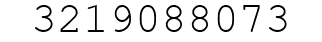 Number 3219088073.