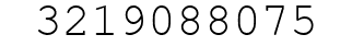 Number 3219088075.