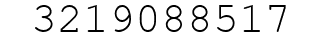 Number 3219088517.