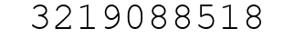 Number 3219088518.