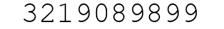 Number 3219089899.