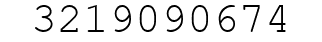 Number 3219090674.