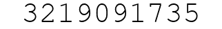 Number 3219091735.