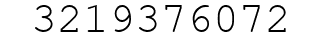 Number 3219376072.