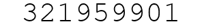 Number 321959901.