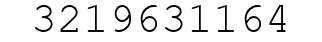 Number 3219631164.