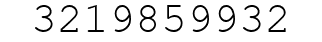 Number 3219859932.
