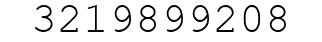 Number 3219899208.