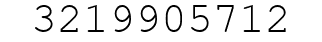 Number 3219905712.