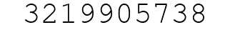 Number 3219905738.