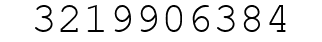Number 3219906384.