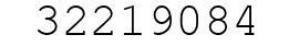 Number 32219084.