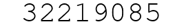 Number 32219085.