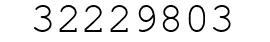 Number 32229803.