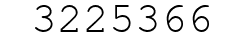 Number 3225366.