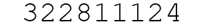 Number 322811124.