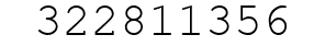 Number 322811356.