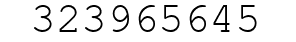 Number 323965645.