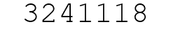 Number 3241118.