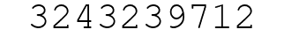 Number 3243239712.