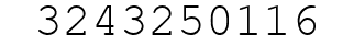 Number 3243250116.