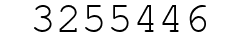 Number 3255446.