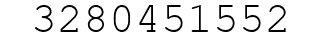 Number 3280451552.