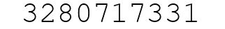 Number 3280717331.