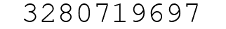Number 3280719697.