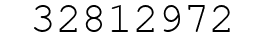 Number 32812972.