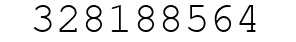 Number 328188564.