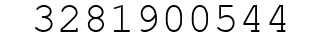 Number 3281900544.