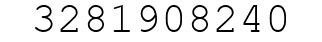 Number 3281908240.