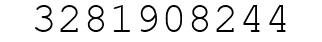 Number 3281908244.