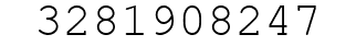 Number 3281908247.