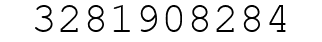 Number 3281908284.