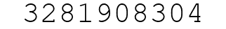 Number 3281908304.