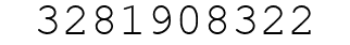 Number 3281908322.