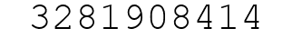 Number 3281908414.