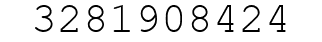Number 3281908424.