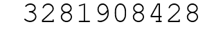 Number 3281908428.