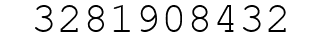 Number 3281908432.