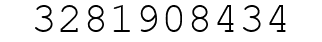 Number 3281908434.