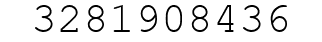Number 3281908436.