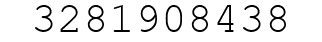 Number 3281908438.