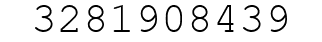 Number 3281908439.