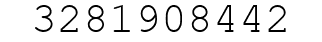 Number 3281908442.