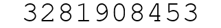 Number 3281908453.