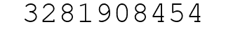 Number 3281908454.
