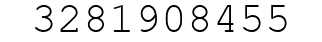 Number 3281908455.